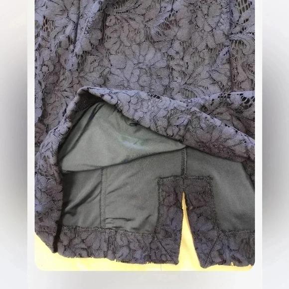 White House Black Market WHBM  Blue Sheath Midi Dress Size 4 - Picture 9 of 10